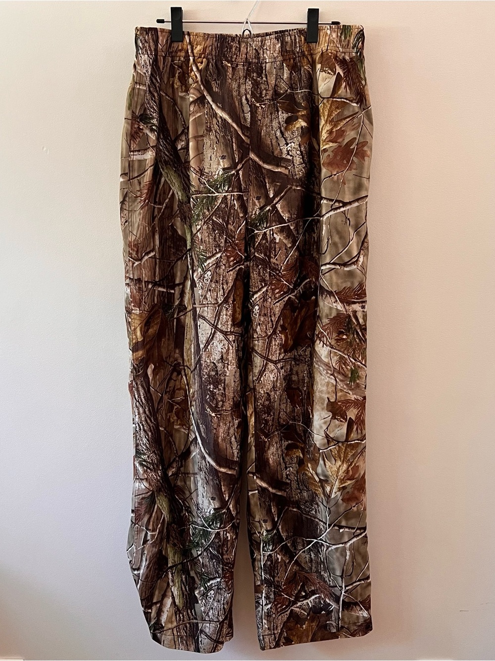 Gamehide Realtree Lined Elastic Cinch Waist Camo Hunting Pants Men’s XXL EUC